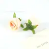 Cabezas de flores de rosa artificiales, capullos de flores, tela de seda, accesorios de flores para decoración de bodas DIY, materiales de rosa multicolor, venta al por mayor desde el fabricante