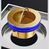 Desodorizador para Ralo de Banheiro, Dispositivo Anti-Odor para Esgoto, Tampa Anti-Insetos para Vaso Sanitário, Núcleo Interno Totalmente de Cobre, Universal para Tubos de Drenagem