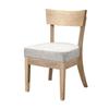 Silla de Comedor para Tienda de Té con Leche, Tienda de Postres, Tienda de Comida Casual, Silla de Madera Maciza para Restaurante, Silla de Comedor de Madera Maciza para el Hogar, Fábrica Fuerte