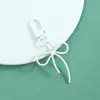 Nuevo estilo princesa fugitiva lindo llavero de lazo accesorio colgante simple DIY colgante de cuentas material al por mayor