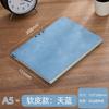 Caderno A5 de Pele de Ovelha, Bloco de Notas de Alta Qualidade, Diário de Couro Macio, Conjunto de Cadernos Pequenos, Atacado Personalizado