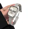 Fábrica Adequado para Apple Applewatch Relógio Aço Inoxidável Dobrável Fivela Magnética Malha Espinha de Peixe Trigo Malha de Metal Pulseira de Relógio