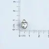 Novos Acessórios Feitos à Mão DIY Vintage Prata Branco K Pequeno Pingente Chaveiro Colar Chaveiro Metal Making Materials
