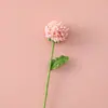Buquê de Desenho Animado Lã Ping Pong Flor Crisântemo Galhos Peludo diy Decorativo Finalizado Sorrindo Ping Pong Crisântemo Fofo Dia das Crianças