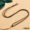 DIY tecido Manbo corda pendurada corda simples jade cordão jade pingente colar corda homens e mulheres ajustável pingente corda pingente corda