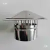 Tampa de Vento de Aço Inoxidável Tampa de Chaminé Guarda-chuva para Telhado Tampa à Prova de Vento e Chuva Tampa de Ventilação de Coifa Tampa Cônica Vender