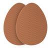 Pegatinas antideslizantes para suelas de zapatos de tacón alto, alfombrilla antideslizante resistente al desgaste con absorción de sonido y ondulación de agua, pegatinas protectoras autoadhesivas que absorben los impactos para la suela.