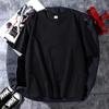 Camiseta de Manga Curta Masculina Popular na Internet Nova Chegada Solta Verão Meia-manga Roupas Marca da Moda Estilo Coreano Camiseta 100% Algodão Tendência Ins Camiseta Básica