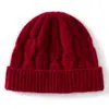 Gorro de cachemira para mujer, suave y cálido, diseño simple, nuevo estilo otoño/invierno, moderno y versátil, gorro de punto casual, adecuado para ciclismo y clima frío