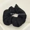 Scrunchie Doce de Renda Vazada Estilo Coreano, Novo Laço de Cabelo Artesanal de Alta Qualidade para Primavera/Verão para Rabos de Cavalo e Enfeites de Cabelo