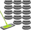 Capa de Pano para Mop de Chenille Serve para Capa de Pano de Reposição para Mop Swiffer Reutilizável Doméstico Uso Duplo Seco e Úmido
