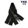 Cremallera YKK No. 5 cabezales de cremallera YKK de bronce antiguo, de extremo cerrado, autoblocantes, para ropa, chaquetas, bolsillos y artículos de cuero, al por mayor