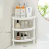 Mini Rack de Armazenamento de Plástico para Banheiro para Uso Doméstico, Organizador de Mesa para Cosméticos e Máscaras, Prateleira de Banheiro, Não Requer Furação
