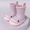 Botas de Lluvia Infantiles de Tiburón Botas de Lluvia para Mujer Niños Bebé Zapatos de Agua Suela Suave Antideslizante Niños y Niñas Pequeños Impermeables de Goma