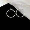 Pendientes Redondos Arena Dorada Aguja Plateada Pendientes Sexy Elegantes Europeos y Americanos Nicho de Gama Alta Versátiles Pendientes de Moda para Mujer
