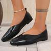 Zapatos de tacón Mary Jane para mujer, estilo primavera, estilo coreano, estilo francés, ropa de trabajo de noche, zapatos pequeños de cuero con plataforma interior de una pierna