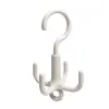 Gancho Giratorio Multifuncional de Cuatro Garras para Ropa, Bolsos, Bufandas, Artefacto de Almacenamiento, Armario de Dormitorio, Perchero Creativo para Sombreros