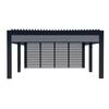 Toldo Inteligente Elétrico para Exterior, Quiosque, Varanda, Pátio de Villa, Sala de Sol, Persianas de Liga de Alumínio, Design de Sala Ecológica, Personalização