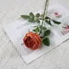 Flor artificial Rosa Austin flor de seda atacado arranjo de flores de casamento com casa macia sala de estar flor decorativa