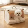 [Preventa] Cama con Cajón Semi-Cerrada de Gran Espacio para Mascotas, Cama para Gatos, Cama para Perros, Esterilla para Perros Estilo Princesa