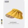 Chapéu de Concha com Aba Larga Chapéu de Proteção Solar Chapéu de Sol de Verão Anti-UV Topo Aberto Dobrável Chapéu de Sol para Exterior de Verão