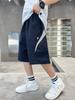 Pantalones de Niño Verano 2025 Nuevo Estilo Ropa de Verano para Niños Mayores Pantalones Finos de Cinco Puntos Pantalones Cortos Deportivos para Niños Estilo Casual Callejero