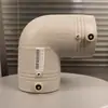 Fornecido diretamente pelo fabricante, material novo cinza PERT conexões de tubos cotovelo de eletrofusão 90 graus, cotovelo de eletrofusão L25~L315, resistente a alta pressão