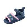 Sapatos de bebê sapatos para crianças pequenas sandálias sola macia respirável antiderrapante sapatos infantis bebê 0-1 ano sapatos atacado 2148