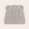 Gorro de Bebé Otoño e Invierno Estilo Coreano Bebé Infantil Súper Lindo A prueba de Viento Grueso Cálido Gorro de Punto para Niños