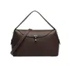Nova bolsa de mão da moda versão coreana 2026, bolsa de trabalho estilosa vintage simples de grande capacidade, bolsa de nicho de alto valor