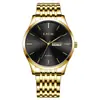LIGE/Lige reloj de pulsera para hombre simple y elegante con doble calendario, reloj de cuarzo impermeable, reloj de negocios, Provincia de Guangdong