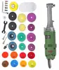 Amoladora Eléctrica de Codo de 90 Grados, Herramienta de Limpieza de Juntas, Máquina para Tallar Jade, Amoladora Eléctrica Pequeña con Ajuste de Seis Velocidades