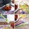 Silicone Translúcido Tudo-Em-Um Pincel Barra Pincel de Óleo para Churrasco Ferramentas de Panificação DIY Silicone Cozinhar Tempero Óleo Varredura