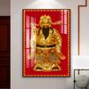 Retrato del Dios de la Riqueza de los Cinco Caminos, Entrada a la Sala de Estar, Pasillo de Entrada, Pintura Colgante de la Suerte, Pintura Decorativa de la Tienda Zhao Gongming Bigan