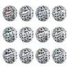 Amazon Transfronterizo Doce Piedras Natales Plata Esterlina S925 Más Vendido Cuentas Sueltas Pulsera para Mujer Accesorios DIY