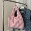 Bolso de burbujas bolso de mujer bolso popular de este año 2024 nuevo bolso de hombro dulce coreano bolso de gran capacidad transfronterizo
