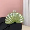 European and American style new style single shoulder diagonal bag creative exquisite shell acrylic bag fashion dinner clutch