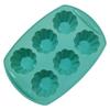 Amazon en stock Molde de silicona para taza Mafen, herramientas para hornear de alta temperatura, molde de silicona para pastel con forma de flor nórdica