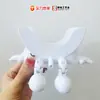 Soporte de Drenaje para Fregadero Modelo Nuevo Transfronterizo con Cara Sonriente Soporte para Esponja de Lavar Platos Estante de Almacenamiento con Drenaje