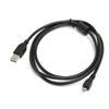 USB a micro línea cobre negro cable de datos para teléfono móvil Android cable micro de datos cable V8
