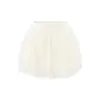 Falda de Malla Patchwork Dulce y Elegante Estilo Francés para Mujer, Verano 2026 Nueva Versión Coreana Versátil Falda Corta de Corte A