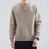 Suéter de moda nuevo para otoño/invierno para hombre, con un diseño holgado, casual y elegante, perfecto para el uso diario y fácil de combinar con varios atuendos, ideal para adolescentes