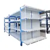 Prateleiras de armazenamento de alta resistência, estantes de armazém multicamadas, estantes de carga para entrega expressa, supermercados e uso doméstico, prateleiras de armazenamento, prateleiras de ferro