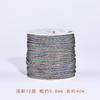 Hilo de oro Hilo de plata Hilo de plata color mágico hecho a mano 36912 hilos pulsera hilo de borla cuerda trenzada oro