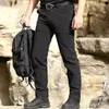 2026 Verão Masculino Novo Versátil Outdoor Solto Calças Esportivas Cor Sólida Estilo Militar Calças de Trabalho Atacado