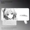 Alfombrilla de Ratón Simple, Alfombrilla de Juego Anime Extra Grande para Chicas, Alfombrilla de Escritorio para Teclado de Estudiante, Alfombrilla de Regalo Personalizada para Empresas