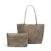 Nova Bolsa Tecida Artesanal Pura Transfronteiriça, Grande Capacidade, Bolsa de Ombro da Moda, Bolsa de Ombro Único Retro Fosca de Outono e Inverno