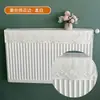Cubierta de radiador estilo nuevo cubierta de polvo para radiador cubierta anti-quemaduras cubierta decorativa para radiador estilo antiguo cubierta de tela para calentador de pared