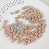 Fronteiriço 10 PCT broca de bola de 6 fileiras broca completa furo reto contas Shambhala acessórios de caneta vestíveis DIY acessórios de joalheria de contas soltas