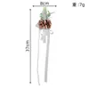 Nova lapela masculina de casamento estilo ocidental em cor Morandi, orquídea Phalaenopsis, flor de pulso para noiva, decoração de festa para homens e mulheres, flores artificiais